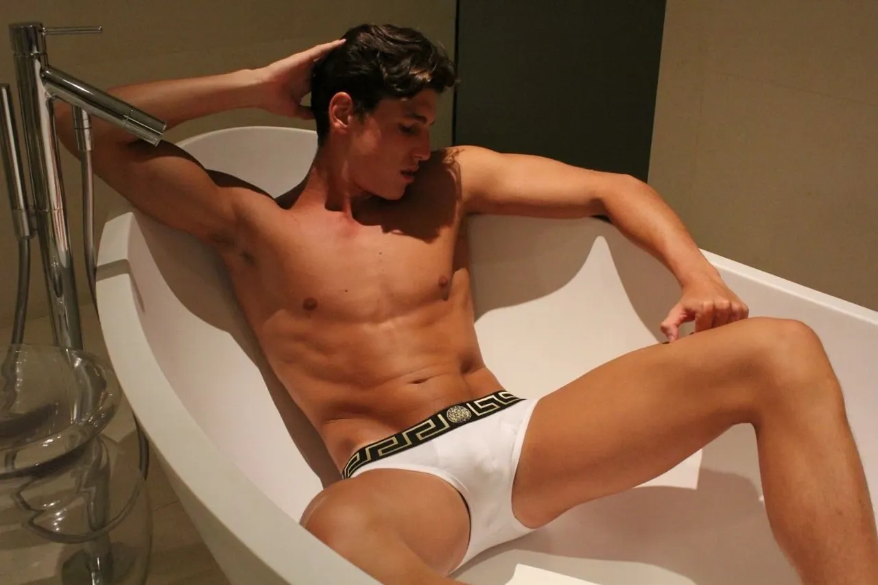 Bulging Confidence: Emphasizing the Throbbing Package in Gay Underwear Photography